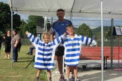 Training mit Faustball-Nationallmannschaft